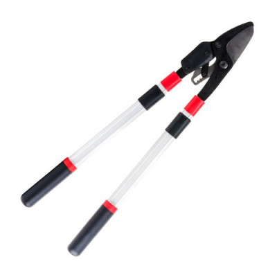 Сучкоріз садовий для обрізання гілок з храповим механізмом з телескопічними ручками, 700-1030мм