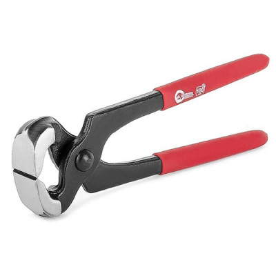 Кліщі торцеві для цвяхів 180мм, С45 з ізольованими рукоятками