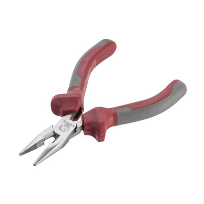 Плоскогубці подовжені прямі 115мм комбіновані рукоятки /уп. 6шт