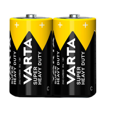 Батар. Varta Superlife С FOL 2 (R14) Zing-carbon
