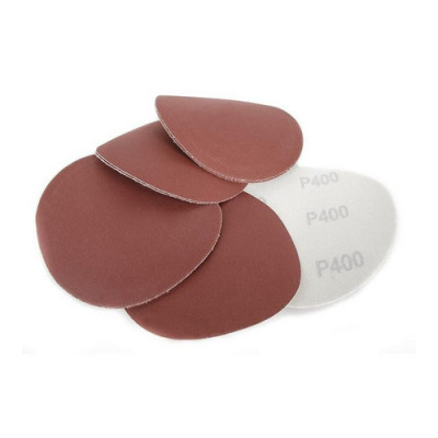 Круг наждач. на липучці К400,125 мм,папір клас С, щільн.120 г/м2, уп.10 од.