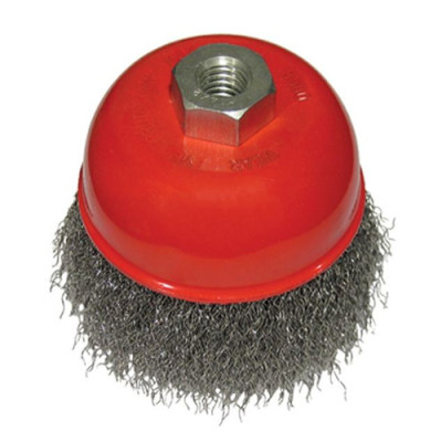 Щітка торцева з рифленого дроту 150 мм, М14 / для болгар., 