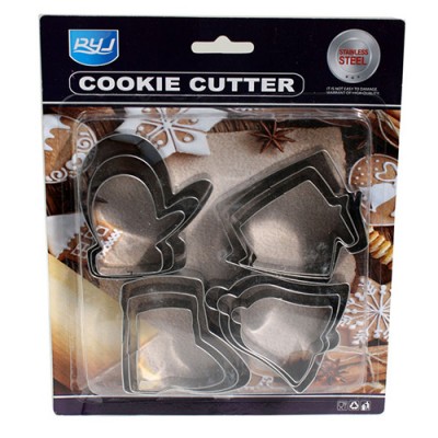 Набір форм для печива 12шт жесть /AFY1805-1A