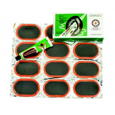 Набір Латка гумова + Клей RS2401 (прямокутна середня)