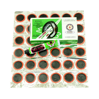 Набір Латка гумова + Клей RS3601 (Кругла)