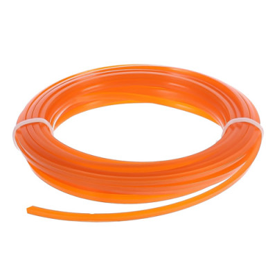 Волосінь (леска)  для тримера, 15м, квадрат з кордом, 3 мм