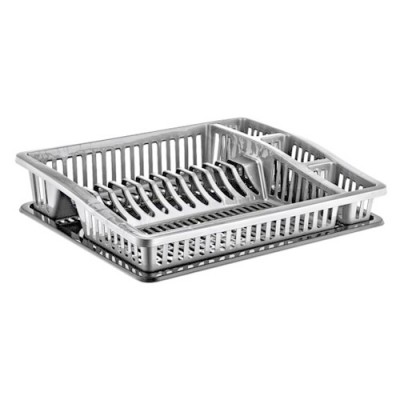 Сушарка для посуду одноярусна Dunya біла/07105 Сушарка для посуду одноярусна Dunya біла/07105