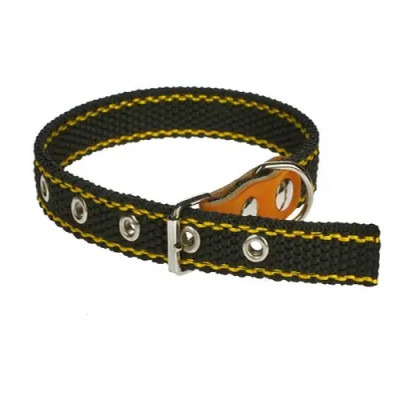 Нашийник EXOTIC подвійний 3.5см (синтетика) чорний, довж. 63см,HappyPets/10шт Нашийник EXOTIC подвійний 3.5см (синтетика) чорний, довж. 63см,HappyPets/10шт