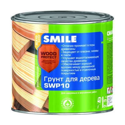 Грунт по Дереву SWP-10  Антисепт. 2л /уп 6шт