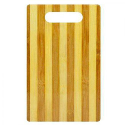 Дошка кухонна обробна дерев`яна 25,5*16*0,7см WHW21746-3 / 60 в ящ