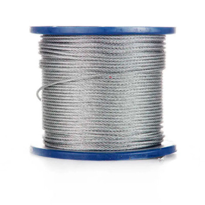 Трос оцинкований 4мм DIN 3055 (6*7) бухта 200м Апро