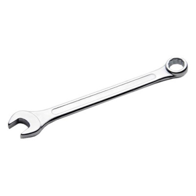 Ключ ріжково-накидний полірований 25мм CrV Сила Інструмент