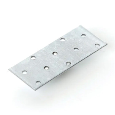 Пластина кріпильна перфорована 40мм*120мм товщ 2мм оц. (20шт./уп) Апро