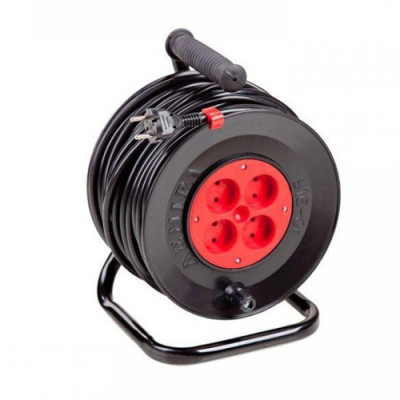 Подовжувач на котушці У16-01 40м ПВС 2*2,5 ЛЕМІРА/ уп.1шт