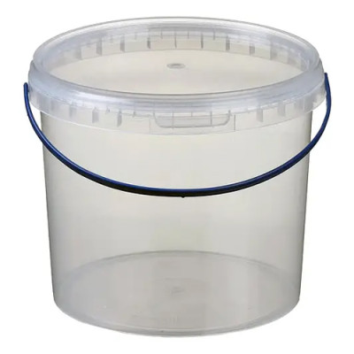 Відро харчове 3л з кришкою і ручкою (для засолювання) прозоре 