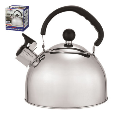 Чайник нерж. 2,5л SS, одинарне дно, МН-0297 (12шт)