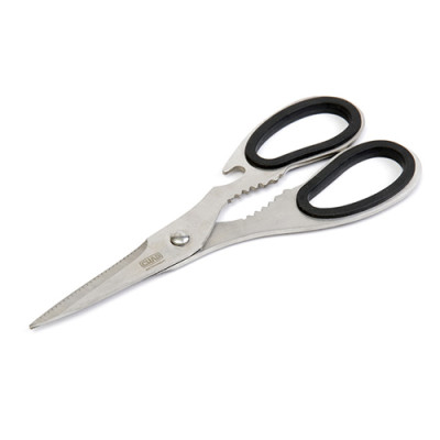 Ножиці 190мм господарчі метал.дужки з гумовими вставками Сила Інструмент