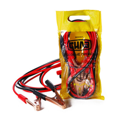 Пускові дроти 150А, 2.5м пакет (Сила Інструмент)