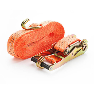 Ремінь стяжний 5т 10м*50мм пласт.ручка (Сила Інструмент)