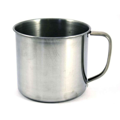 Кружка нерж 500мл d=10см /КА8404