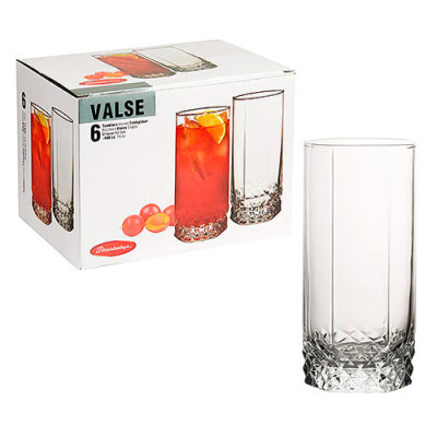 Набір склянок для соку/коктейлю 6шт 440мл /42949В/ 