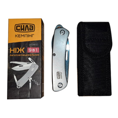 Ніж розкладний 9в1 багатофункц. Сила