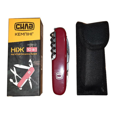 Ніж розкладний 10в1 багатофункц. Сила