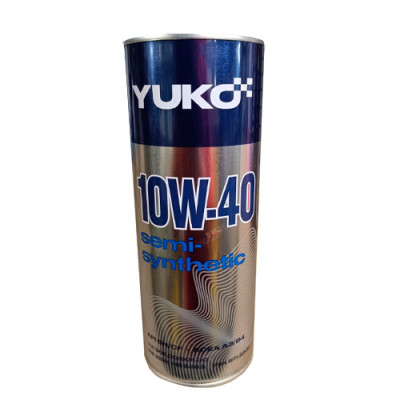 Олива моторна 10W-40 API SN/CF YUKO SEMISYNTHETIC 1л жесть /уп.12шт