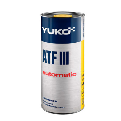 Олива для автоматичних трансмісій YUKO ATF III 1л /уп.12шт