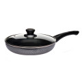 Сковорода з АП/покриттям d=200 з кришкою скло PN-20B NON-STICK