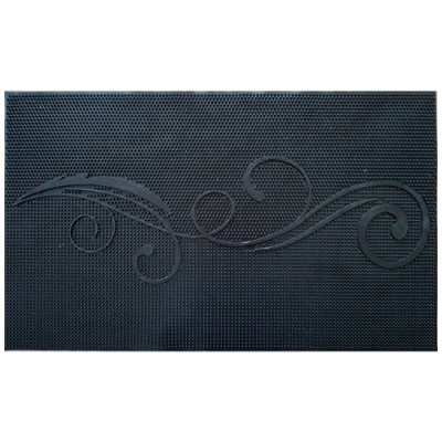 Килимок гумовий придверний 44см*73,5см*0,6см К-222 / уп 10шт