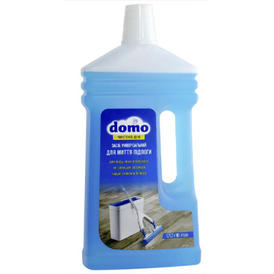 Засіб миючий для підлоги Domo 1л універсальний уп.12шт Засіб миючий для підлоги Domo 1л універсальний уп.12шт