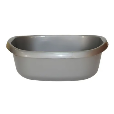 Таз 12л п/е харч. LAM ОВАЛ Металік