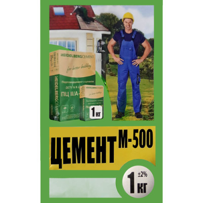 .Цемент М-500 1кг /20шт BUD EFFEKT
