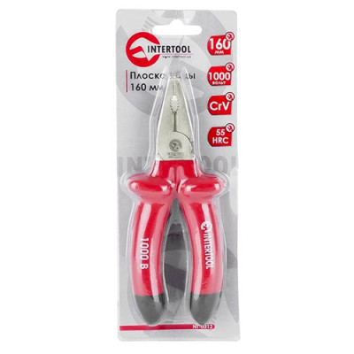 Плоскогубці 160мм діелектричні CrV 6150