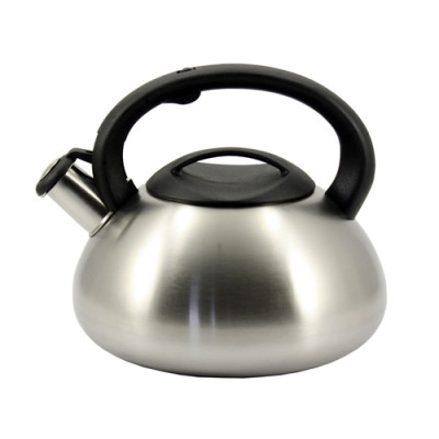 Чайник нерж. 3,0л свисток бак. криш. чорна ручка ZB 007/3/12шт в ящ Чайник нерж. 3,0л свисток бак. криш. чорна ручка ZB 007/3/12шт в ящ