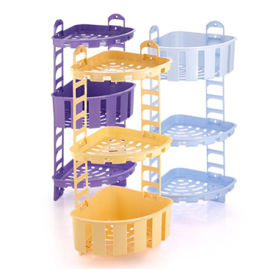 Полиця для ванної кімнати №2 ( комплект - дві мілких, одна глубока) МІКС / уп 5шт