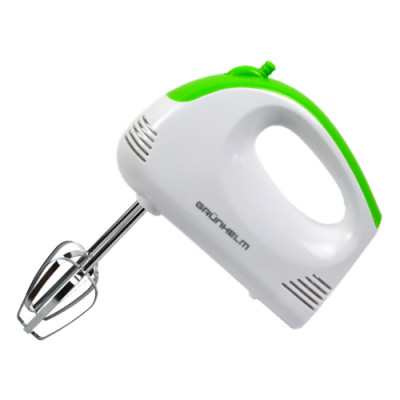 Міксер 200Вт GRM611 GRUNHELM 2шт вінчики, 2шт гачки зелений гарантія 1 рік Міксер 200Вт GRM611 GRUNHELM 2шт вінчики, 2шт гачки зелений гарантія 1 рік