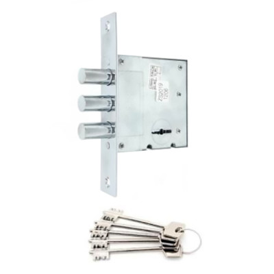 Замок врізний сувальдний KEDR CLASS 10/S-60.3R14 ( з відп, пл,) аналог 1001