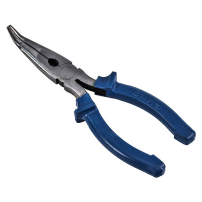 Довгогубці вигнуті 180мм стандарт Сила Інструмент /уп 6шт