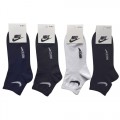 Шкарпетки (№107) середні Nike 106/2 підр (36-41) Мікс уп.12шт