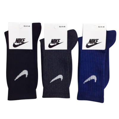 Шкарпетки (№200) висока резинка Nike XL105 чол(41-45) Мікс уп.12шт