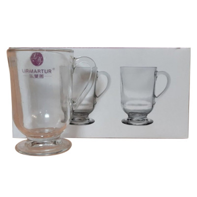 Набір чашок 6шт скло 350гр. 