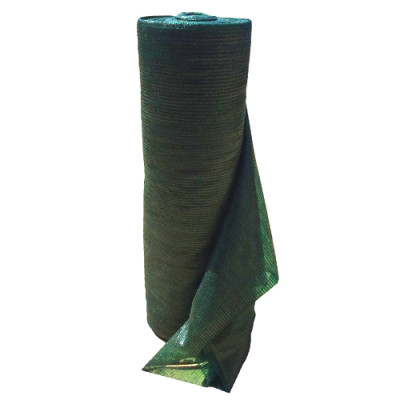 Сітка затіняюча (85%) 1,5м*100м 85гр/м2 КЛЕВЕР темно-зелена