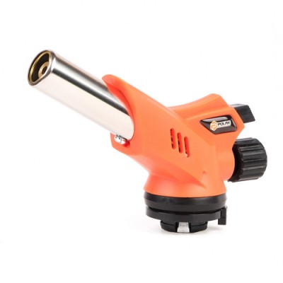 Пальник (Горелка) газовий з п`єзопідпалом металевим соплом та кутом нахилу 360 1,1kw 1300С ПОЛАКС / 32-031/10шт в уп