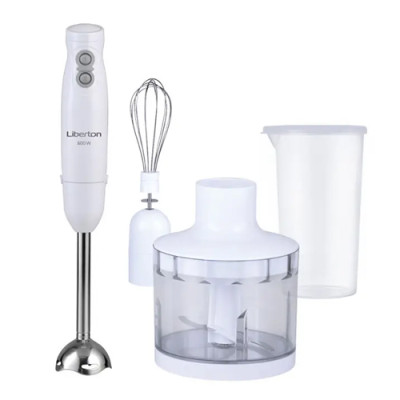 Блендер-набір 600Вт LIBERTON LHB-0301 занурювальний 2швид. чаша, стакан, вінчик, мет. насадка  (сервісний центр) Блендер-набір 600Вт LIBERTON LHB-0301 занурювальний 2швид. чаша, стакан, вінчик, мет. насадка  (сервісний центр)
