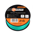 Шнур для будівельних робіт d=1,5мм, 50м зелений ПОЛАКС /30-006 /уп.32 шт