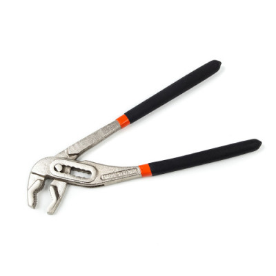 Ключ трубний переставний 250мм гумові ручки ПОЛАКС /44-001