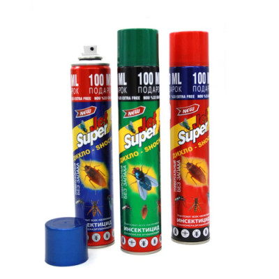 Дихлофос SUPER JET 400мл зелений /уп. 48шт