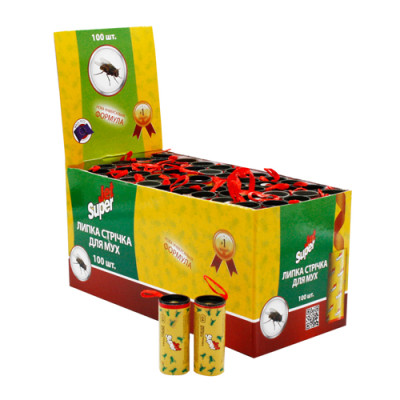 Липучка для мух JET SUPER 78см 100шт